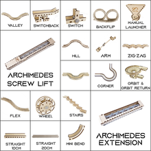 Load image into Gallery viewer, Infinity Trax - Faraday Edition | Laser Cut Wooden Marble Run Digital Download