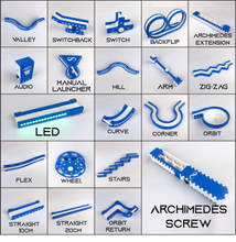 Load image into Gallery viewer, Infinity Trax - Turing Edition | 3D Printed Modular Marble Run