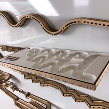 Load image into Gallery viewer, wooden marble run race track