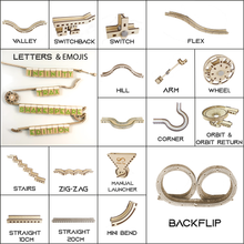 Load image into Gallery viewer, Infinity Trax - Shakespeare Edition | Laser Cut Wooden Marble Run Digital Download