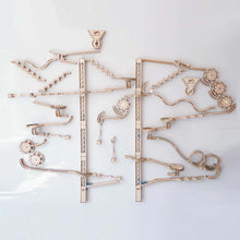 Load image into Gallery viewer, A marble run built using the 'Expert pack' of Infinity Trax