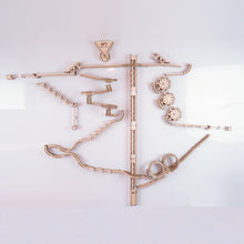 Load image into Gallery viewer, Infinity Trax - Faraday Edition | Laser Cut Wooden Marble Run Digital Download