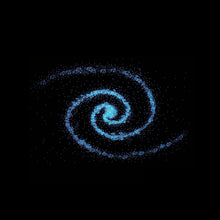 Load image into Gallery viewer, Firmament - Backlit Spiral Galaxy in Wood