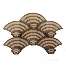 Load image into Gallery viewer, Growsaic Art Deco Living Wall Air Plant Holders | The Rainbow