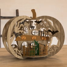 Load image into Gallery viewer, Halloween Pumpkin Laser Cut Project
