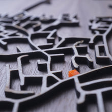 Load image into Gallery viewer, Custom Laser Cut Map
